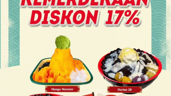 Promo Hong Tang Spesial Kemerdekaan Diskon 17%