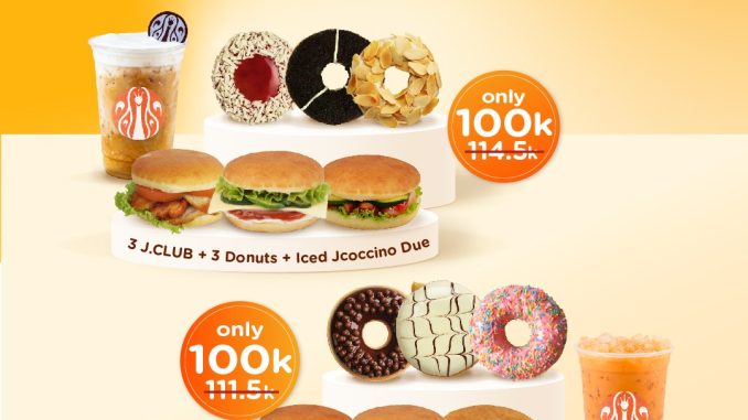 PROMO JCO Delightful Combos Cuma 100K/ Paket*