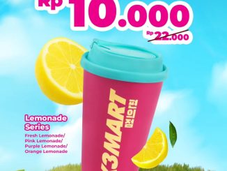 Promo K3MART Tebus Murah Lemonade & Tea Series cuma Rp10.000