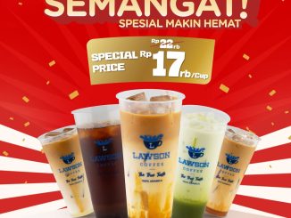 Promo Lawson Special Makin Hemat Kopi Latte Cuma 17 Ribu/ Cup*