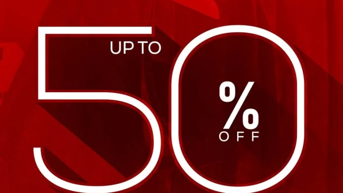 Promo HARDWARE Clothing SALEBRATION Up To 50% OFF*