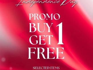 Promo WHITE MODE Buy 1 Get 1 Free Selected Items*