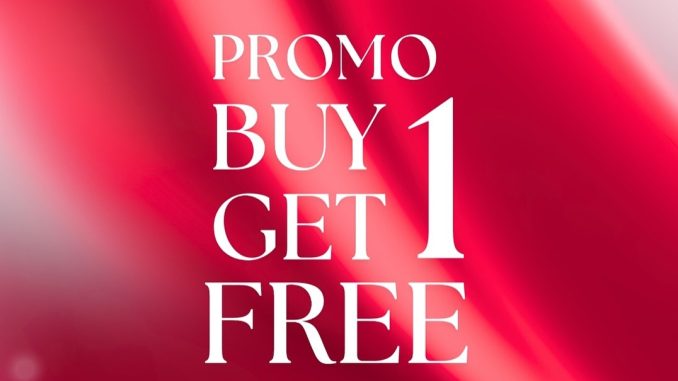 Promo WHITE MODE Buy 1 Get 1 Free Selected Items*