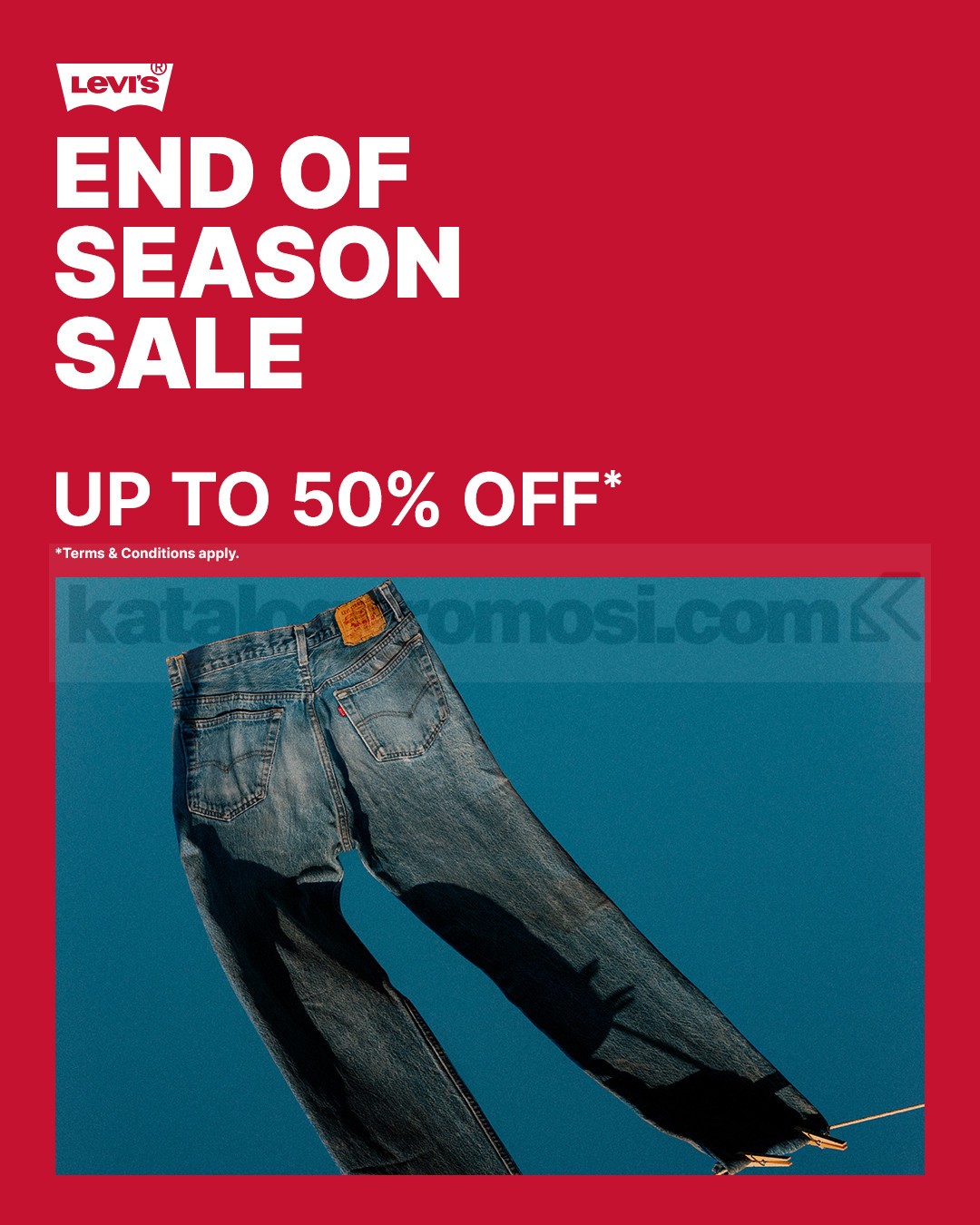 Promo Levi’s End of Season Sale Diskon Hingga 50% Promo Levi’s End of Season Sale Diskon Hingga 50% 1