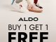 Promo Aldo Buy 1 Get 1 Free Footwear dan Accessories berlaku 30 Oktober – 3 November 2025.