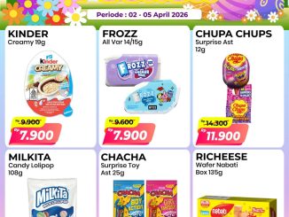 Promo Alfamart Paskah Harga Hemat Snack Favorit periode 2-5 April 2026 berbagai produk