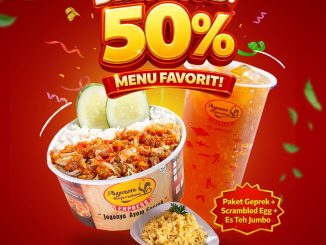Promo Ayam Keprabon Qpon Menu Favorit Diskon hingga 50% melalui aplikasi Qpon