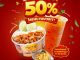 Promo Ayam Keprabon Qpon Menu Favorit Diskon hingga 50% melalui aplikasi Qpon