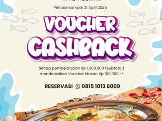 Promo Bandar Djakarta Voucher Cashback Hingga Rp. 200.000 untuk transaksi makan di Bandar Djakarta Ancol