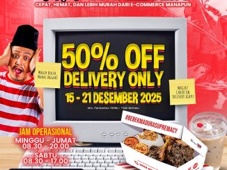 Promo Bebek Carok On Delivery Diskon 50% min pembelian Rp. 100.000