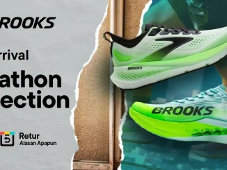 Promo Brooks NEW! Marathon Collection sepatu lari ringan dengan cushioning terbaru