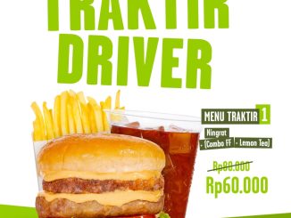 Promo Burger Bangor Menu Traktir Driver mulai Rp. 60.000 untuk mitra GoFood