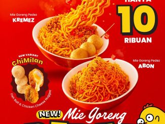 Promo Chigo x Flip Mie Goreng Pedez mulai Rp.10.000 dengan varian Kremez, Abon, dan bundle hemat