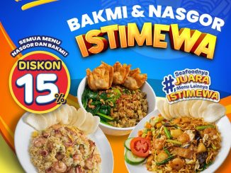 Promo D’Cost Delivery diskon 15% untuk menu Nasi Goreng dan Bakmi setiap hari.