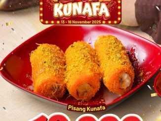 Promo Emado’s Festival Kunafa Pisang & Cheese mulai Rp. 19.000