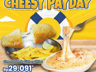 Promo Fish Streat Cheesy Payday menu keju mozarella mulai Rp. 22.727