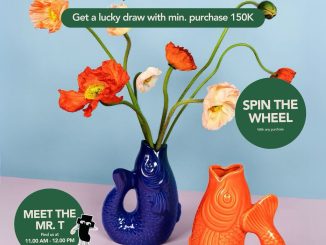 Promo Flying Tiger Copenhagen Grand Opening Delipark Medan dengan lucky draw dan spin the wheel