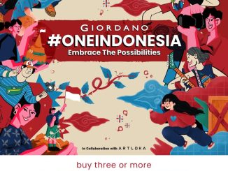 Promo Giordano Independence Day Collection diskon hingga 50% berlaku terbatas untuk pembelian 3 item atau lebih.