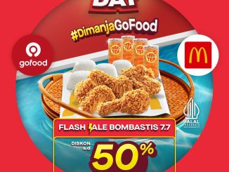Promo GoFood McDonald's Flash Sale 7.7 Diskon hingga 50%