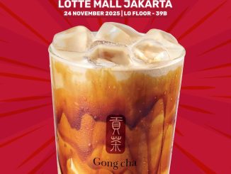 Promo Gong Cha Grand Opening Lotte Mall Jakarta Pay 1 Get 2 2