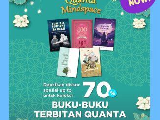 Promo Gramedia Quanta Mindspace Diskon hingga 70% buku self healing dan refleksi diri