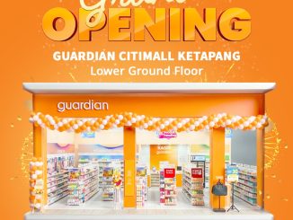 Promo Guardian Citimall Ketapang Bonus Voucher Rp. 25.000 dan tote bag eksklusif