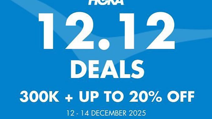 Promo HOKA 12.12 Deals Diskon Rp300.000 + Up To 20% 1