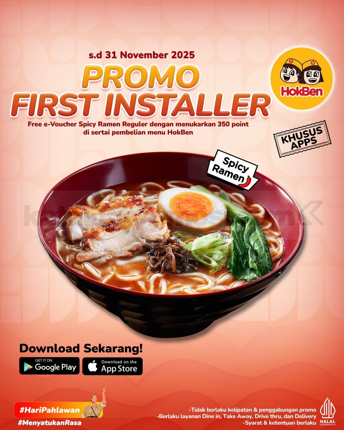 Promo HokBen First Installer Gratis Iridori Bento 2 Promo HokBen First Installer Gratis Iridori Bento 2 2