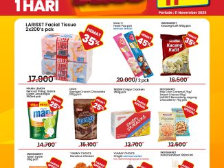 promo Indomaret 11.11 serba Rp. 11.000 berlaku 11 November 2025 di Pulau Jawa Bali dan Lombok