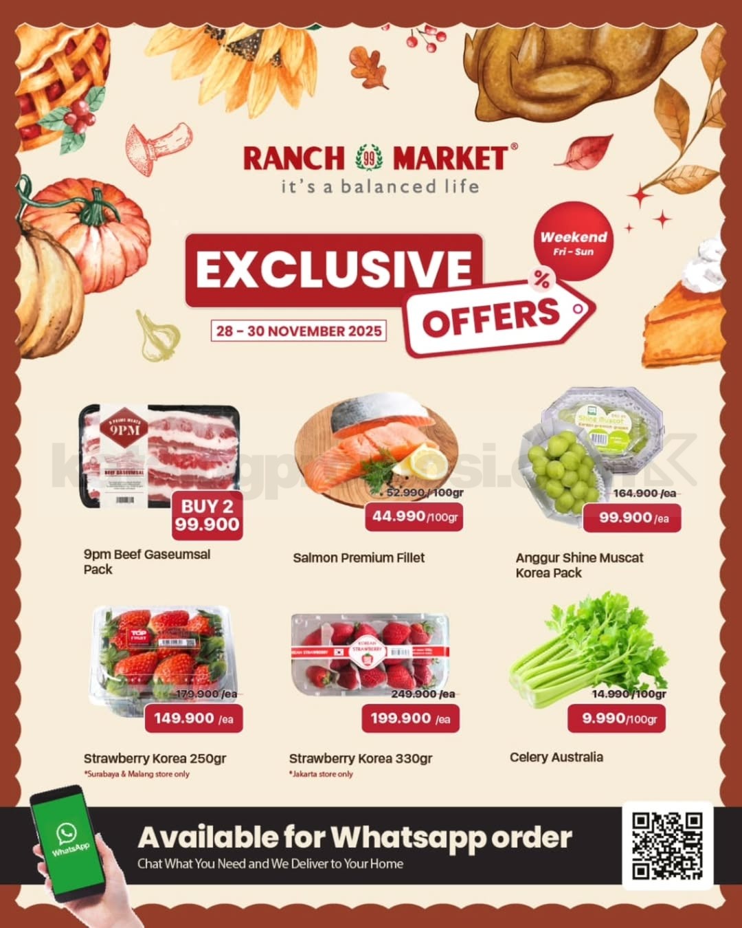 Promo JSM RANCH MARKET periode 28-30 Juni 2025 Promo JSM RANCH MARKET periode 28-30 Juni 2025 1
