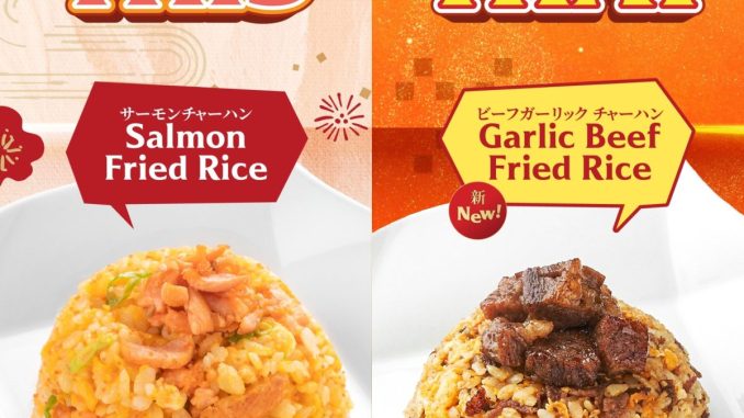 Promo Kappa Sushi Fried Rice Series Mulai Rp43.000, Menu Salmon dan Garlic Beef