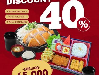 Promo Katsunyaka Special Bundling Set Diskon 40% dengan paket Rp.65.000 dan ocha refill