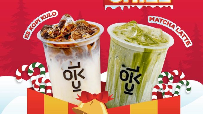 Promo Kedai Kopi Kulo Cheers to Chill Duo Coffee Rp. 40.000 berisi paket Es Kopi Kulo dan Matcha Latte untuk walk-in