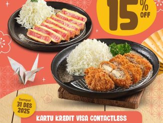 Promo KIMUKATSU Diskon 15% VISA Contactless