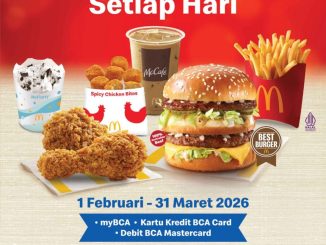 Promo McDonald’s BCA Diskon 25% Setiap Hari Februari Maret 2026