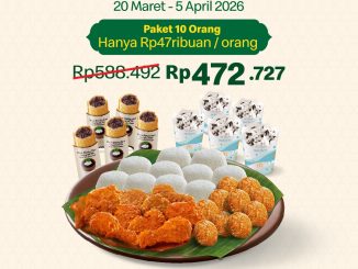 Promo McDonald’s Paket Halalbihalal mulai Rp. 41 ribuan per orang dengan ayam McD, nasi, dessert, dan minuman