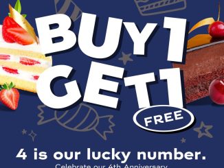 Promo Paris Baguette 4th Anniversary Buy 1 Get 1 Free Sliced Cakes, berlaku 11 November 2025 di seluruh outlet