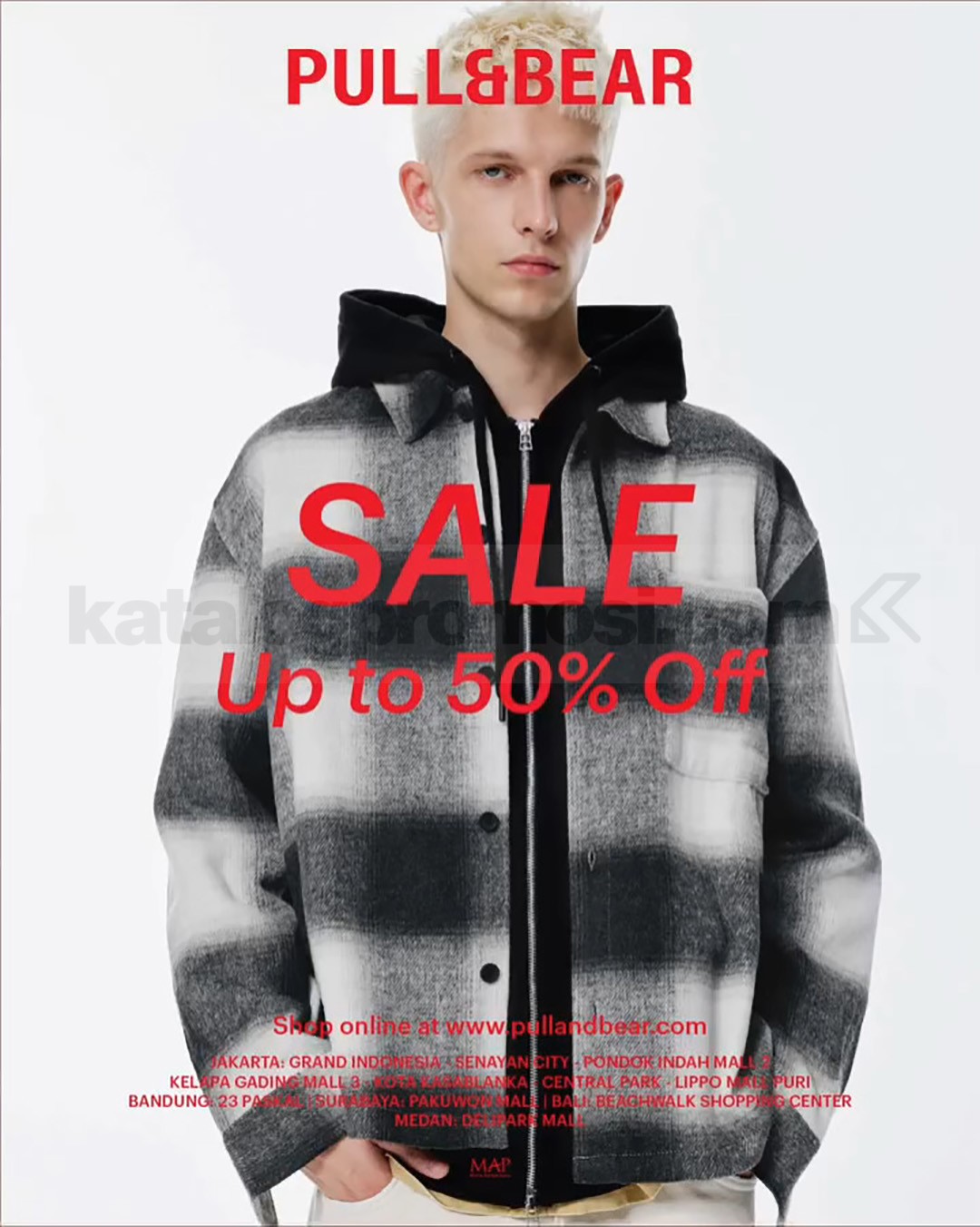 Promo PULL&BEAR Sale Hingga 50% Item Pilihan Promo PULL&BEAR Sale Hingga 50% Item Pilihan 1