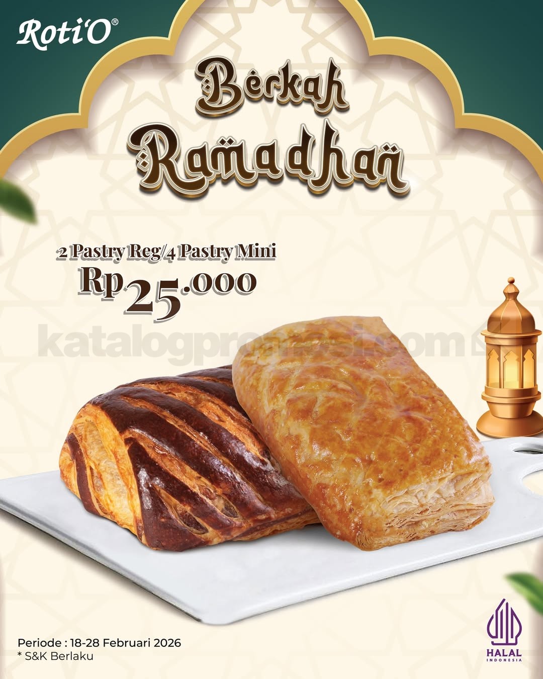 Promo Roti'O Berkah Ramadhan mulai Rp. 25.000 Promo Roti'O Berkah Ramadhan mulai Rp. 25.000 1