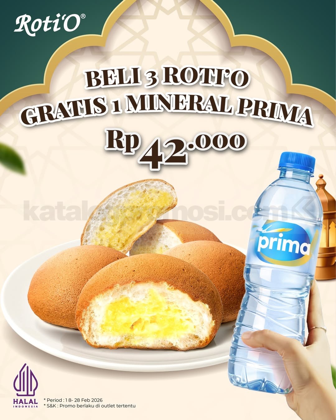 Promo Roti'O Berkah Ramadhan mulai Rp. 25.000 Promo Roti'O Berkah Ramadhan mulai Rp. 25.000 2