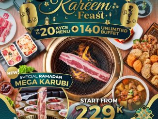 Promo Shaburi Kintan Ramadan Kareem Feast mulai Rp. 229.000 dengan Mega Karubi 30cm dan 140++ buffet