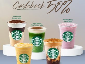 Promo Starbucks Bank Saqu Cashback 50%