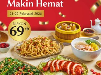 Promo Ta Wan HUT BCA 69 Diskon Rp. 69.000 periode 21 – 22 Februari 2026 dine-in