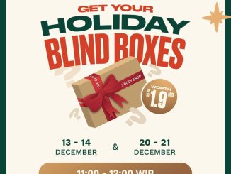 Promo THE BODY SHOP Free Blind Box senilai hingga Rp. 1.900.000 untuk pembelian produk tertentu