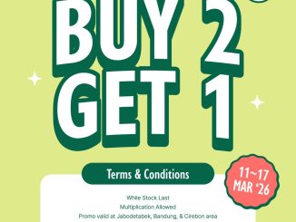 Promo Tous les Jours Happy Ramadhan Buy 2 Get 1 Free roti pilihan Ramadan