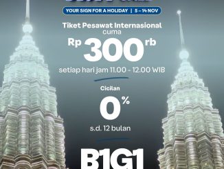 Promo Traveloka 11.11 Super Sale Tiket mulai Rp. 300.000 2