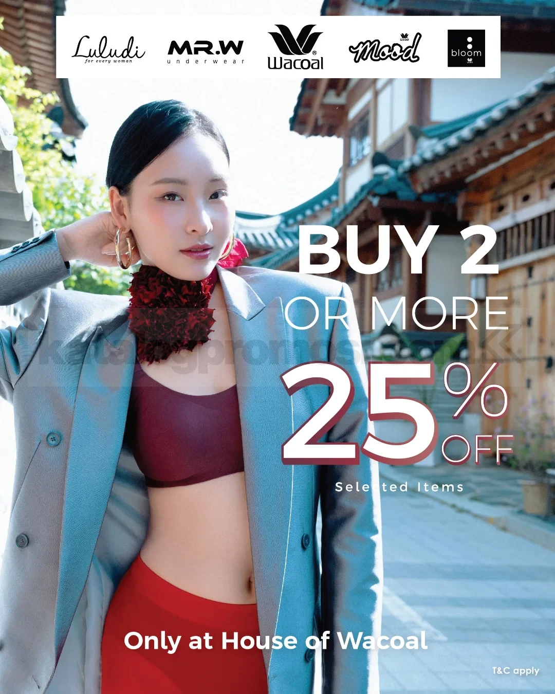 Promo Wacoal New Year Buy 2 Or More Diskon 25%* Promo Wacoal New Year Buy 2 Or More Diskon 25% untuk selected items