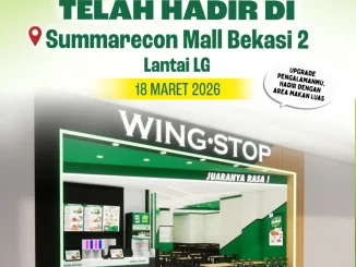 Promo Wingstop Opening Special Paket 10 Ayam Rp. 54.000 di Summarecon Mall Bekasi 2