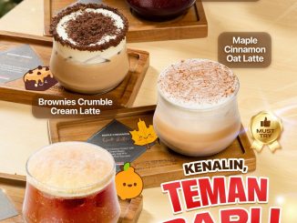 Promo Yoshinoya varian kopi baru mulai Rp. 34.545 dengan pilihan Peach Cream Ice Black dan Yuzu Espresso Tonic