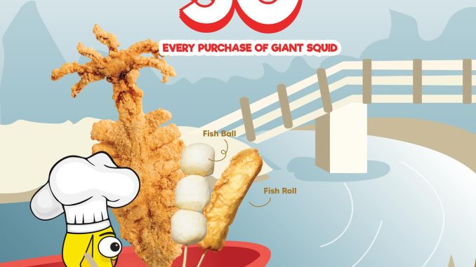 Promo Master Squid Skeewers Diskon 50%